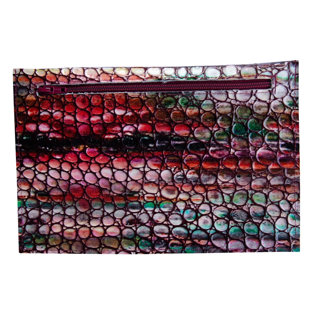 Kirjava aitonahkainen clutch