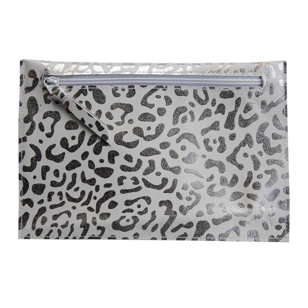 Valkokultainen pantteri clutch