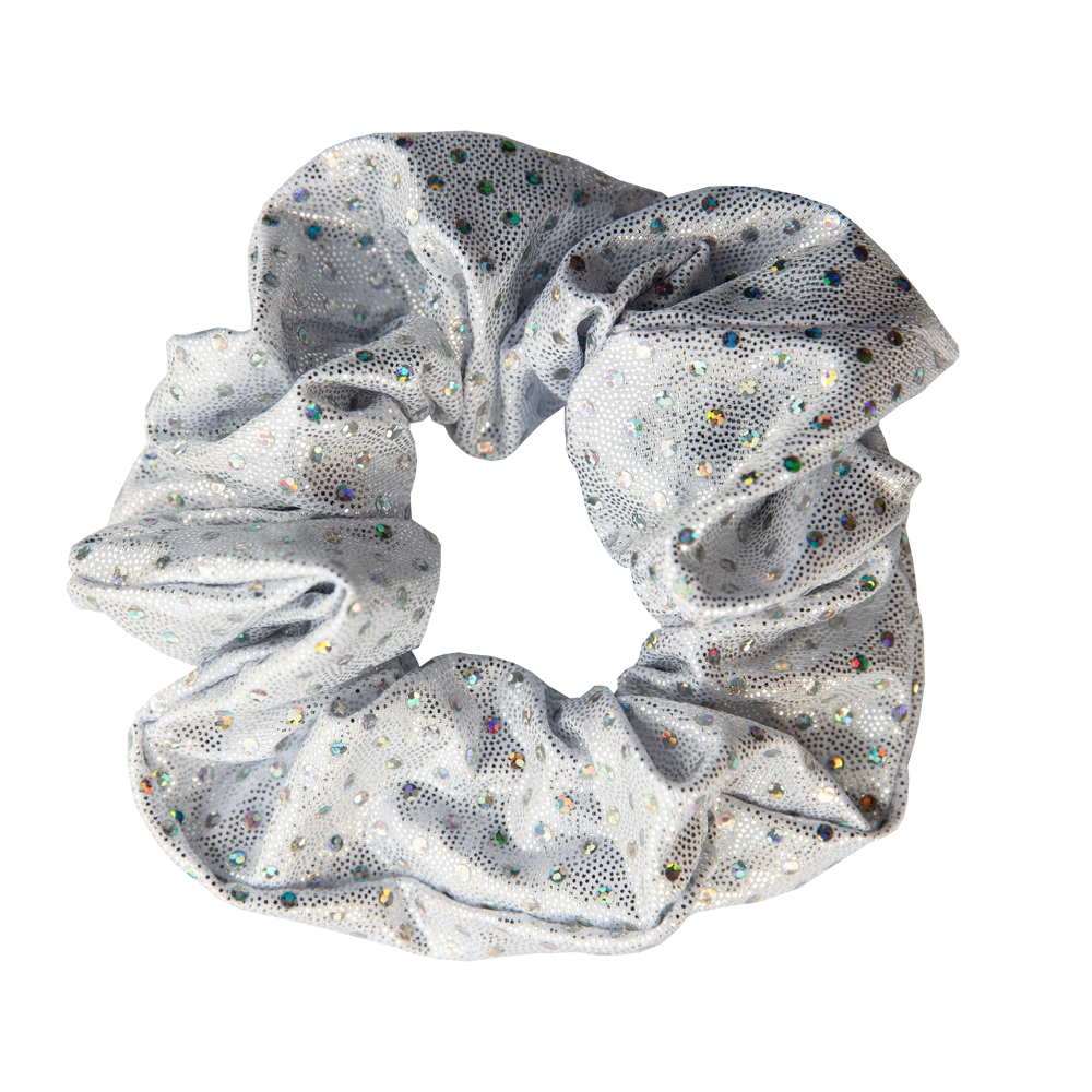 Valkoinen sateenkaari-strassi hiusdonitsi